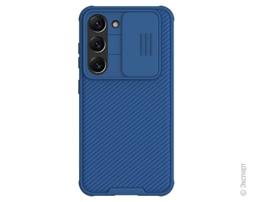 Панель-накладка Nillkin CamShield Pro Blue для Samsung Galaxy S23. Изображение 1.