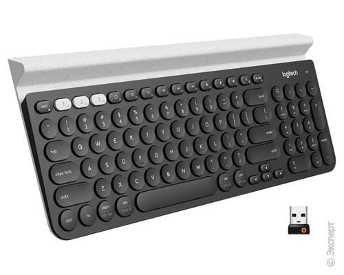 Клавиатура беспроводная Logitech K780 Multi-Device Black. Изображение 1.