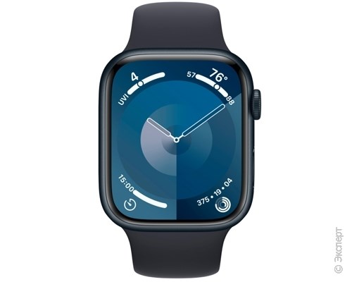 Apple Watch Series 9 Aluminum Case Midnight 45mm with Sport Band M/L. Изображение 2.