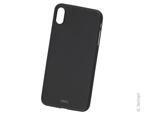 Панель-накладка Uniq Bodycon Black для Apple iPhone XS Max. Изображение 1.