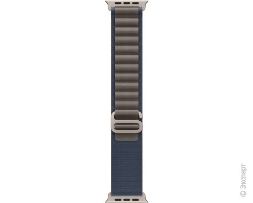 Apple Watch Ultra 2 Titanium Case GPS + Cellular 49mm with Blue Alpine Loop M. Изображение 4.