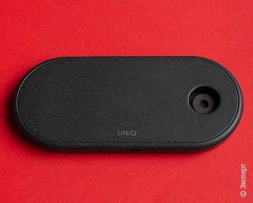 Зарядное устройство беспроводное Uniq Aereo 3-in-1 Black для Apple Watch + iPhone + AirPods. Изображение 3.
