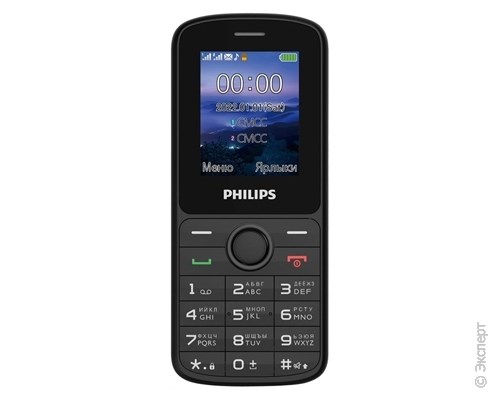 Philips Xenium E2101 Black. Изображение 1.
