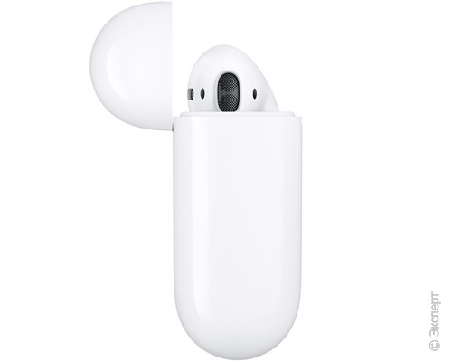 Беспроводные наушники с микрофоном Apple AirPods 2 2019 в зарядном футляре. Изображение 3.