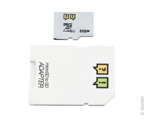 Карта памяти НОУ-ХАУ microSDHC Class 10 8Gb + адаптер SD. Изображение 3.