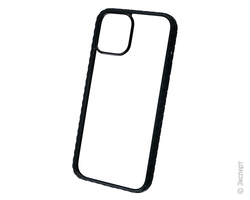 Панель-накладка Hardiz Weaved Crystal Case Black для iPhone 12 Pro Max. Изображение 1.
