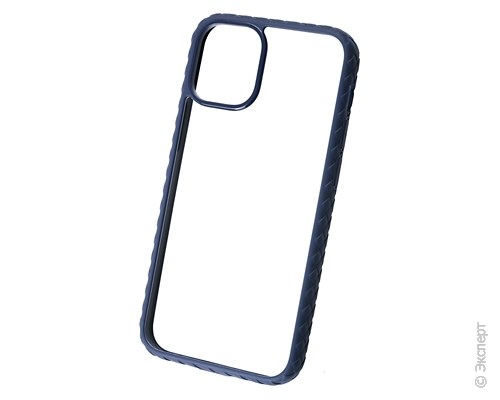 Панель-накладка Hardiz Weaved Crystal Case Blue для iPhone 12 mini. Изображение 1.
