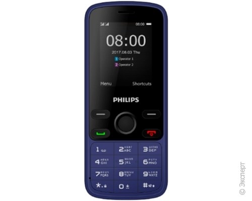 Philips Xenium E111 Blue. Изображение 2.