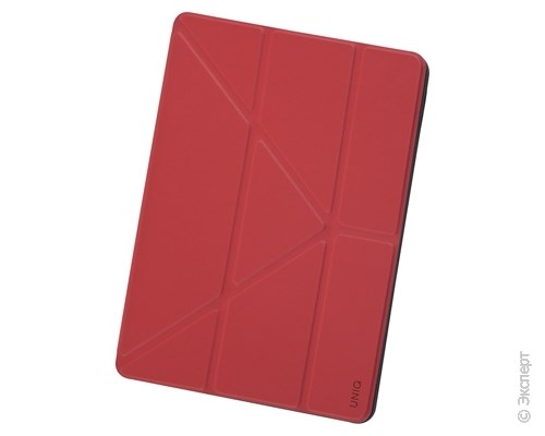 Чехол Uniq Transforma Rigor (с держателем для стилуса) Red для Apple iPad 10.2. Изображение 1.