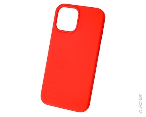 Панель-накладка Hardiz Liquid Silicone Case Red для iPhone 12 Pro Max. Изображение 1.