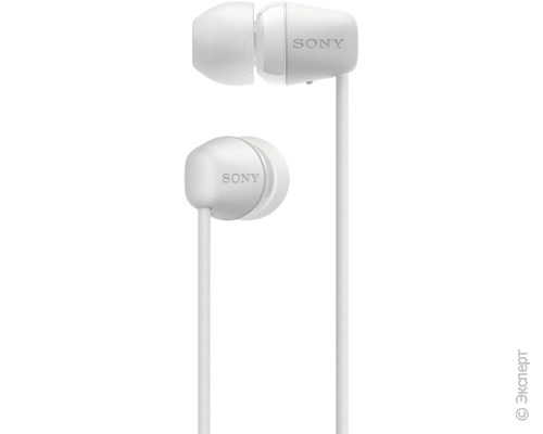 Беспроводные наушники с микрофоном Sony WI-C200 White. Изображение 2.
