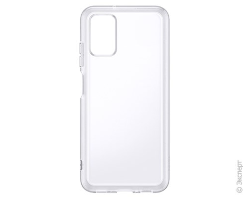 Панель-накладка Samsung Soft Clear Cover Transparent для Samsung Galaxy A03s. Изображение 1.