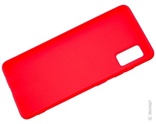 Панель-накладка NewLevel Fluff TPU Hard Red для Samsung Galaxy A41. Изображение 2.