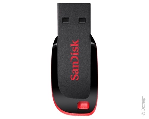 Накопитель USB SanDisk Cruzer Blade 64Gb. Изображение 1.