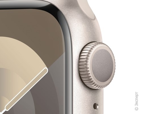 Apple Watch Series 9 Aluminum Case Starlight 41mm with Sport Band S/M. Изображение 3.