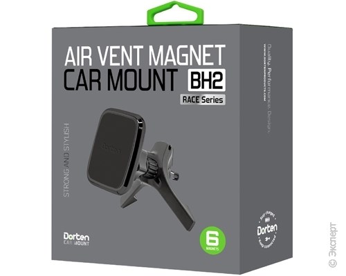 Держатель автомобильный Dorten Air Vent Magnet Car Mount BH2: Race series на решетку вентиляции. Изображение 3.