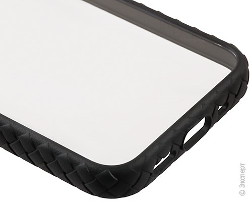 Панель-накладка Hardiz Weaved Crystal Case Black для iPhone 12 mini. Изображение 4.