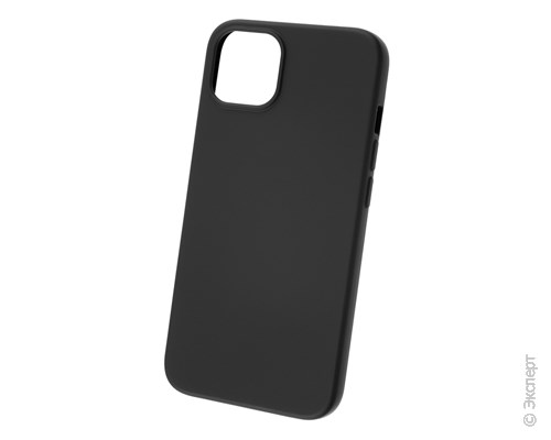 Панель-накладка SmarTerra Silicon Case Black для iPhone 13. Изображение 1.