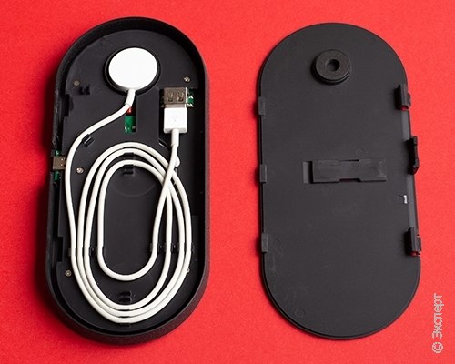 Зарядное устройство беспроводное Uniq Aereo 3-in-1 Black для Apple Watch + iPhone + AirPods. Изображение 5.