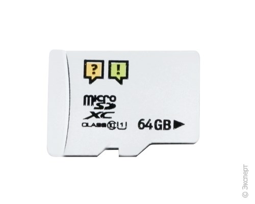 Карта памяти НОУ-ХАУ microSDXC Class 10 UHS Class 1 64Gb + адаптер SD. Изображение 2.