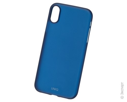 Панель-накладка Uniq Bodycon Navy Blue для Apple iPhone XR. Изображение 1.