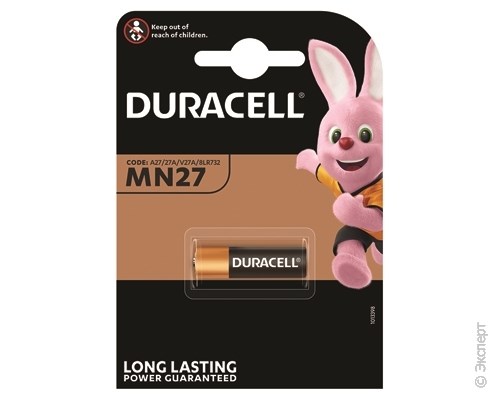 Батарейка Duracell Alkaline MN27. Изображение 1.