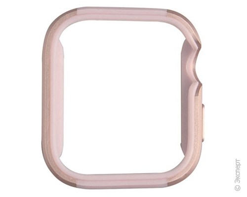 Чехол Uniq Valencia Aluminium Pink для Apple Watch 38/40 мм. Изображение 1.