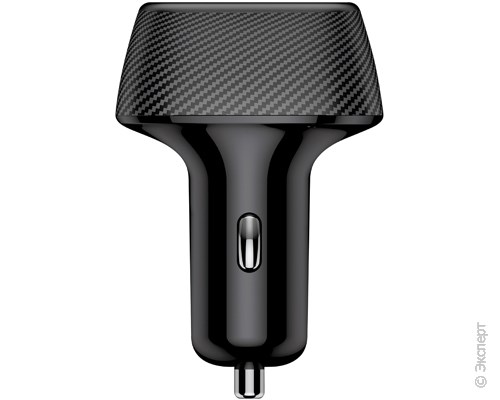 Зарядное устройство USB автомобильное Dorten Car Quick Charger 3-Port USB Smart ID 42W Black. Изображение 2.