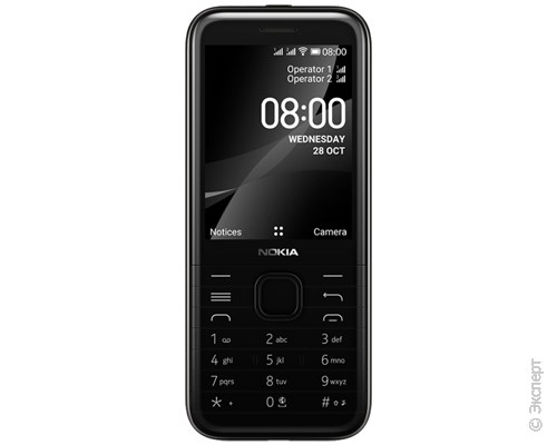 Nokia 8000 4G Dual Black. Изображение 2.
