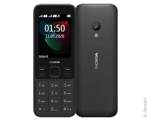 Nokia 150 (2020) Dual Black. Изображение 1.