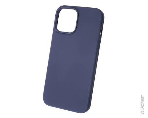 Панель-накладка Hardiz Liquid Silicone Case Blue для iPhone 12 Pro Max. Изображение 1.