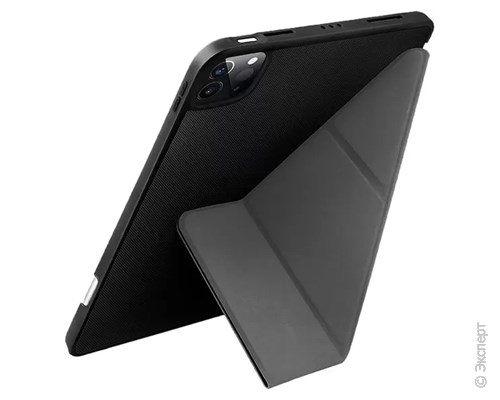 Чехол Uniq Transforma Rigor (с держателем для стилуса) Black для iPad Pro 11 (2021/2020). Изображение 1.