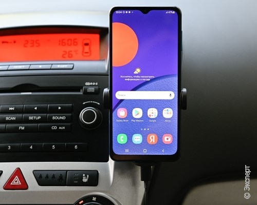 Держатель автомобильный с функцией беспроводной ЗУ Xiaomi Mi 20W Wireless Car Charger на решетку вентиляции/приборную панель/стекло. Изображение 2.