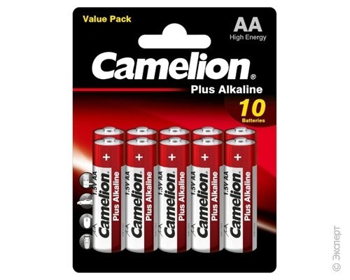 Батарейка CAMELION Plus LR6 BL10 10 шт.. Изображение 1.