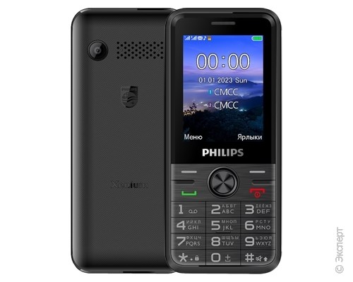 Philips Xenium E6500 Black. Изображение 1.