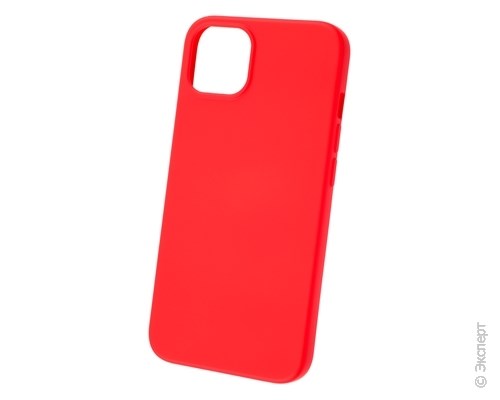 Панель-накладка SmarTerra Silicon Case Red для iPhone 13 mini. Изображение 1.