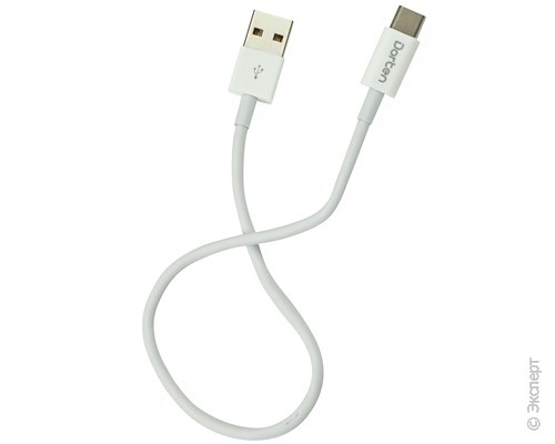 Кабель USB Dorten USB-C to USB Cable Classic Series 0,3 м White. Изображение 2.