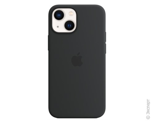Панель-накладка Apple Silicone Case with MagSafe Midnight для iPhone 13 mini. Изображение 1.