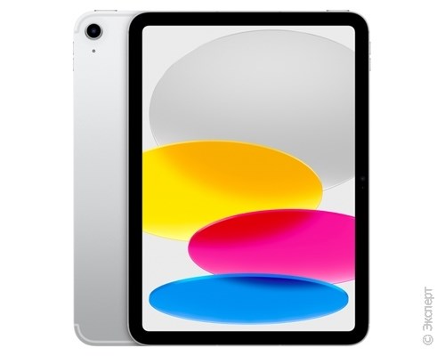 Apple iPad 10.9 (2022) Wi-Fi + Cellular 256Gb Silver. Изображение 1.