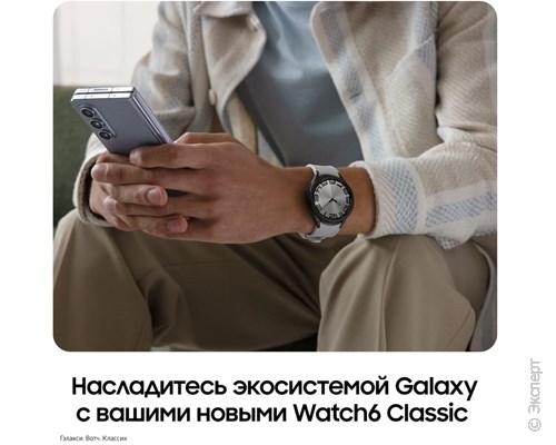 Samsung Galaxy Watch 6 Classic SM-R950 43mm Silver. Изображение 8.