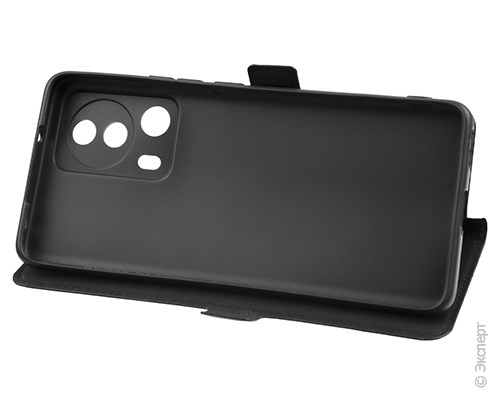 Чехол DF xiFlip-83 Black для Xiaomi 13 Lite. Изображение 5.
