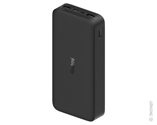 Аккумулятор внешний Xiaomi Redmi Power Bank Fast Charge VXN4304GL Black 20000 мАч. Изображение 1.