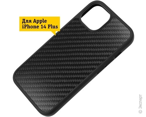 Панель-накладка Hardiz Carbon Case Black для iPhone 14 Plus. Изображение 5.