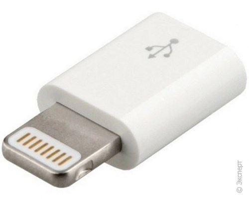 Адаптер Lightning - Micro USB Prime Line White. Изображение 2.