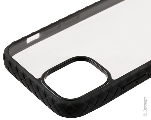 Панель-накладка Hardiz Weaved Crystal Case Black для iPhone 12 mini. Изображение 3.