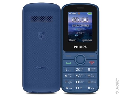 Philips Xenium E2101 Blue. Изображение 1.
