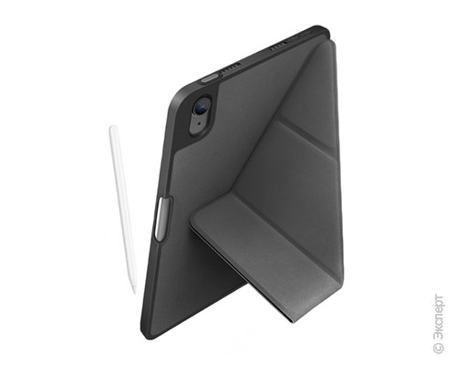 Чехол Uniq Transforma Rigor (с держателем для стилуса) Grey для iPad Mini (2021). Изображение 1.