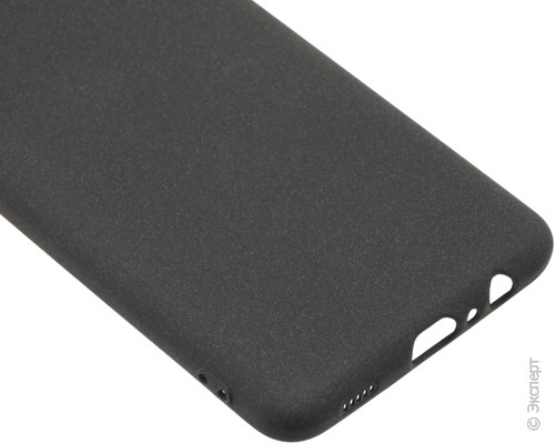 Панель-накладка NewLevel Fluff TPU Hard Black для Samsung Galaxy A12. Изображение 4.