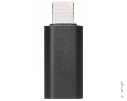 Адаптер Ligtning - USB Type-C Prime Line Black. Изображение 2.