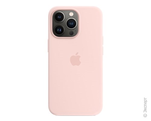 Панель-накладка Apple Silicone Case with MagSafe Chalk Pink для iPhone 13 Pro. Изображение 1.